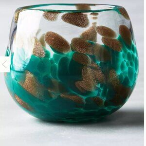 Anthropologie Shimmer Glass Votives